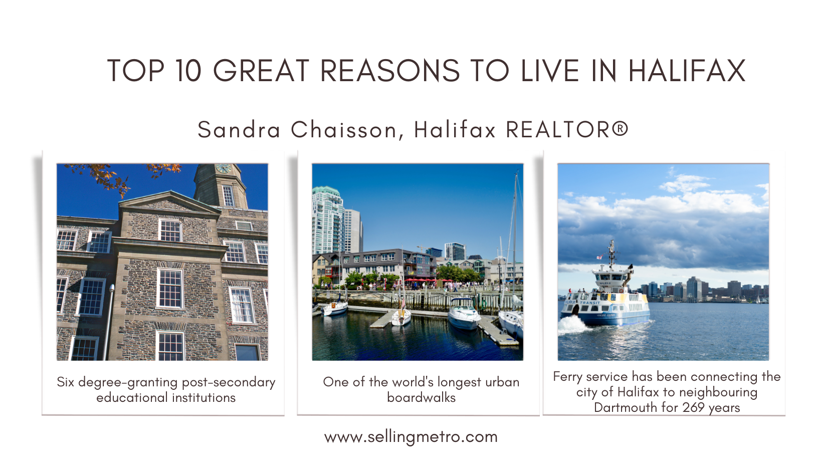Top 10 great reasons to live in Halifax